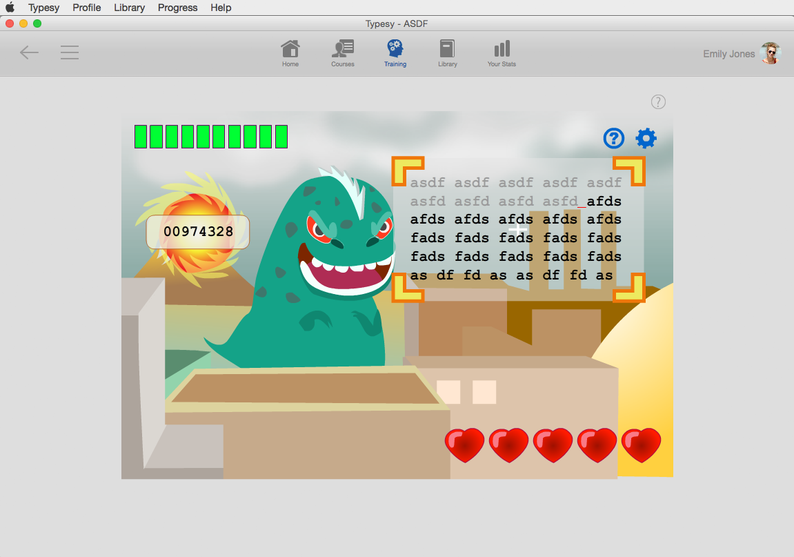 Typesy Typing Instructor Software - Download for MAC