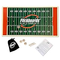 Wooden Football Board Game - Family Fun Indoor Outdoor Party Games Sport Simulation Tabletop Game in Orange