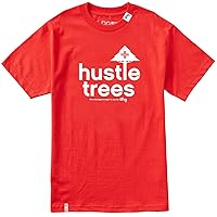 LRG Lifted Research Group Men's Hustle Trees Logo T-Shirt