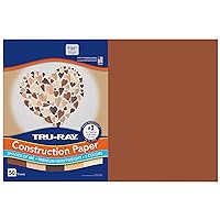 Tru-Ray Shades of Me Construction Paper, 5 Assorted Skin Tone Colors, 12