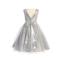 Made in USA Girls Christmas Dress - Flower Girl Dresses for Weddings - Toddler Daddy Daughter Dance
