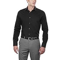 Men's Dress Shirt Slim Fit Non-iron Herringbone