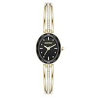 Armitron Women's Crystal Accented Bangle Watch, 75/5903