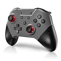 Switch Pro Controller Support Gyro Axis Turbo and Dual Vibration,tonason Wireless Switch Controller Gamepad Joystick with NFC and Home Wake-Up Function