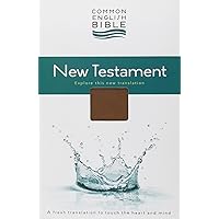 CEB Common English Bible New Testament Decotone: DecoTone Tan/Chocolate Brown CEB Common English Bible New Testament Decotone: DecoTone Tan/Chocolate Brown Imitation Leather Audible Audiobook Paperback Mass Market Paperback
