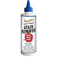 Liquid Stain Remover - Instant Stain Removal on Laundry Clothing Fabric Ink Grease Blood Grass Coffee Wine Food Carpet Upholstery Spot Cleaner Odor Free Detergent Booster, 8oz