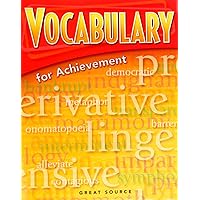 Vocabulary for Achievement Intro Course Vocabulary for Achievement Intro Course Paperback Product Bundle Workbook