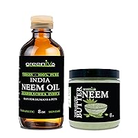 GreenIVe Bundle Neem Butter + Neem Oil and save over 10%