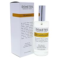 Demeter Chrysanthemum for Unisex Cologne Spray, 4 Ounce