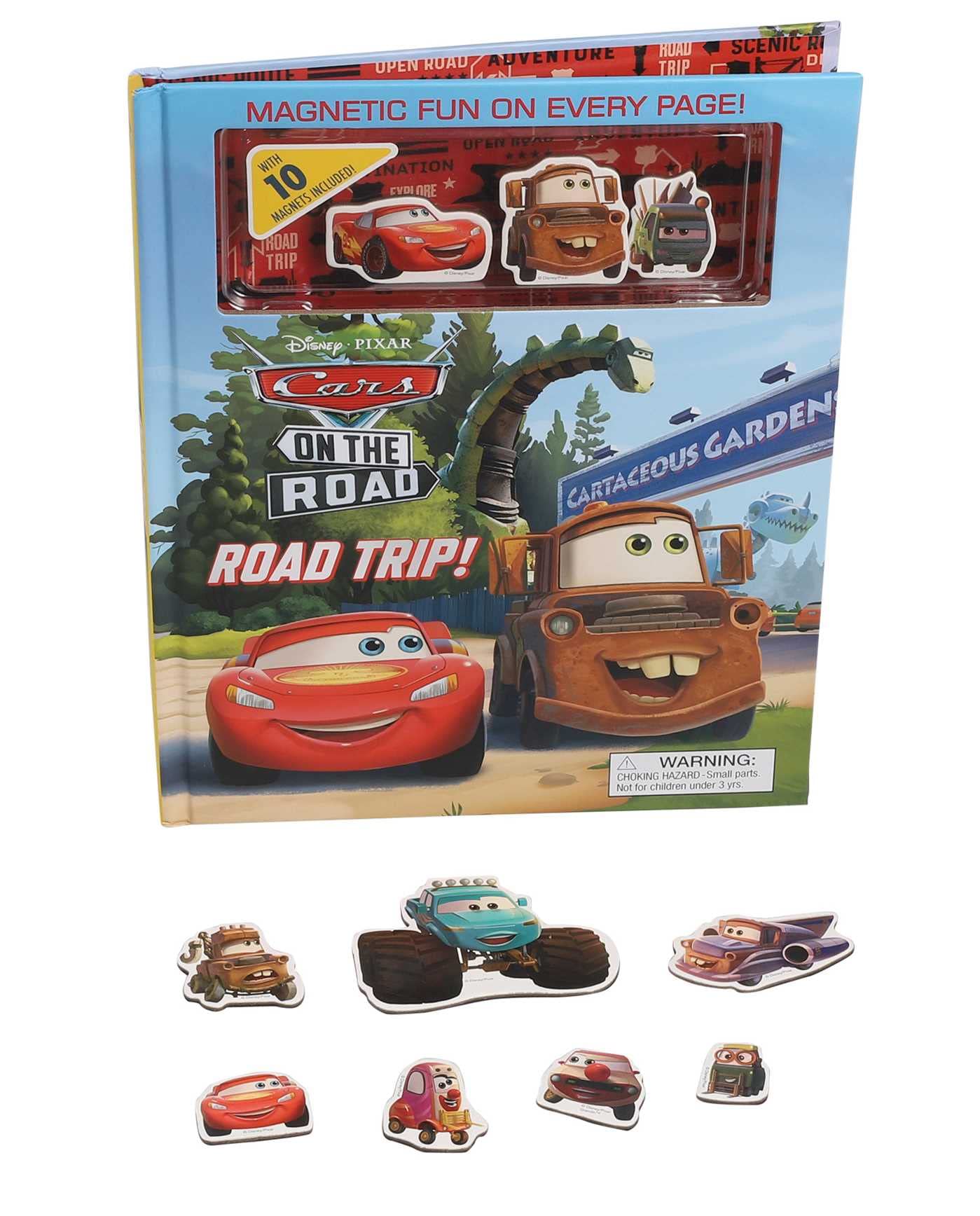 Disney Pixar: Cars on the Road: Road Trip! (Magnetic Hardcover)
