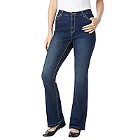 Woman Within Women's Plus Size Comfort Curve Bootcut Jean