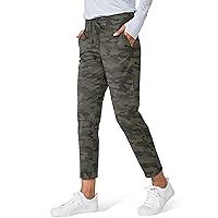 G Gradual Women's Pants with Deep Pockets 7/8 Stretch Ankle Sweatpants for Golf, Athletic, Lounge, Travel, Work