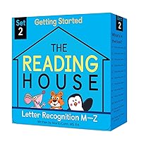 The Reading House Set 2: Letter Recognition M-Z The Reading House Set 2: Letter Recognition M-Z Paperback Kindle
