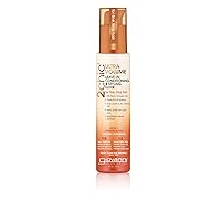 GIOVANNI 2chic Ultra-Volume Leave-In Conditioning & Styling Elixir - Builds Volume, Promotes Weightless Control for Fine/Thin Hair, Volumizing Formula with Papaya & Tangerine Butter, Color Safe - 4 oz