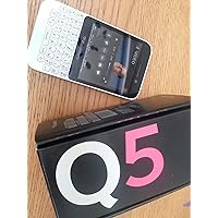 BlackBerry Q5 8GB RFS121LW SQR100-2 (GSM Only, No CDMA) Factory Unlocked 4G/LTE Qwerty Simfree Cell Phone - (White)