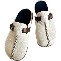 (Natural) Hemp Fabric Unisex Shoes Sandals Mule