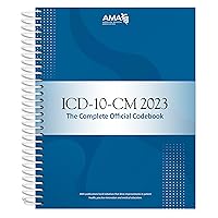 ICD-10-CM 2023: The Complete Official Codebook (ICD-10-CM: The Complete Official Codebook) ICD-10-CM 2023: The Complete Official Codebook (ICD-10-CM: The Complete Official Codebook) Spiral-bound Kindle
