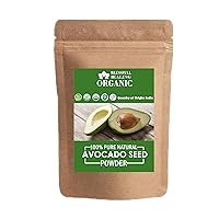 Blessfull Healing Organic 100% Pure Natural Avocado Seed Powder | 200 Gram / 7.05 oz