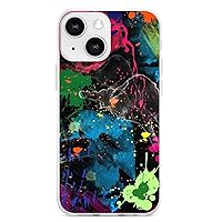 Breathable Psychedelic Colorful Graffiti Custom Case for iPhone 13 /iPhone 13Pro/iPhone 13 Mini/iPhone 13Pro Max Cover TPU Funny