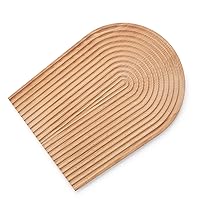 Decorative Wood Charcuterie Board, Wooden Serving Board, Kitchen Shelf Decor (Oval)