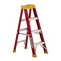 Louisville Ladder L-3016-04 Step Stepladder, 4-Feet