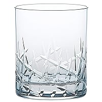 Toyo Sasaki Glass B-09123CC-C9 Rock Glass, New Matan, On the Lock, Dishwasher Safe, Made in Japan, Set of 48 (Sold by Case), 12.5 fl oz (370 ml)
