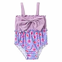 Baby Girls Cute Swimsuit Infant Girls Floral Clothes Bathing Suit Sleeveless Summer Swimwear Beach Wear 0-3 Years