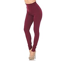 World of Leggings® Made in The USA High Waisted Cotton Leggings - Shop 7 Colors