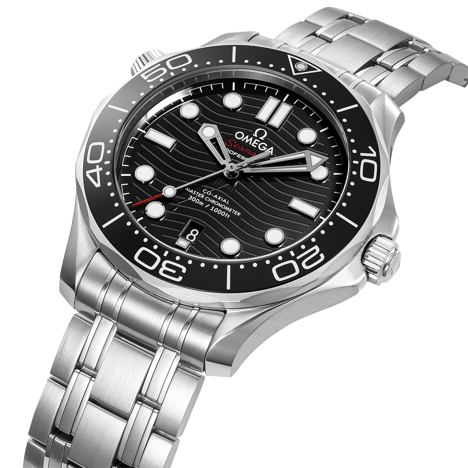 Omega Watch 210.30.42.20.01.001 Seamaster Coaxial 42mm 300m Waterproof SI [Parallel Import], Black, Bracelet Type