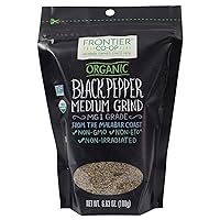 Frontier Co-op Organic Black Pepper (Medium Grind) 6.63oz