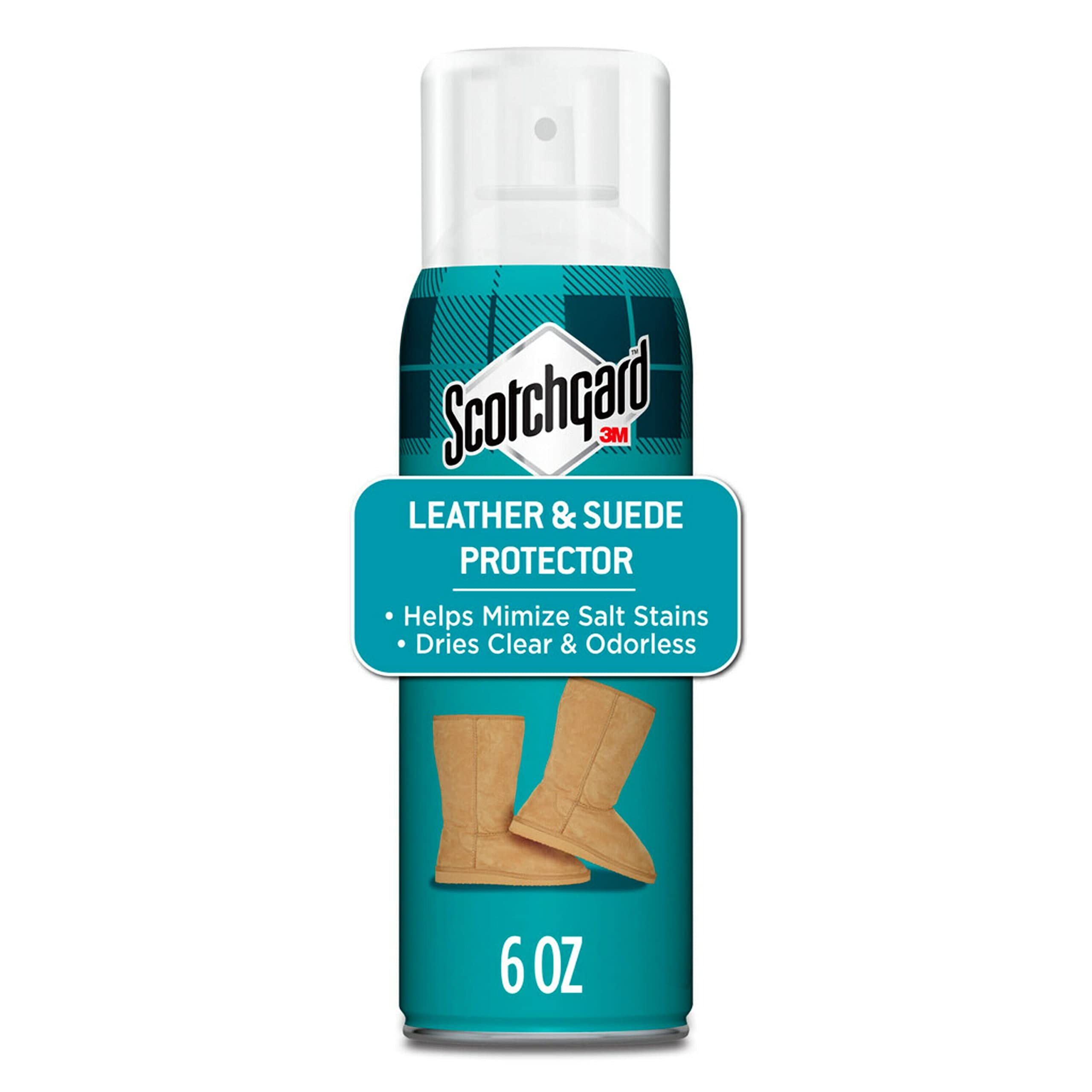 Scotchgard Suede & Nubuck Protector, Helps Repel Water, Designed to Block Out Rain, Sleet and Snow, Ideal for Use on Footwear, Coats, Backpacks, Accessories, 6 Ounces