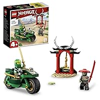 LEGO Ninjago 71788 Lloyd Ninja Street Bike, Toy Blocks, Present, Ninja, Carrot, Vehicle, Glue, Boys, Ages 4 and Up