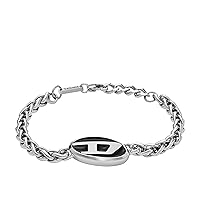 Diesel All-Gender Stainless Steel Bracelet