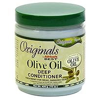 Africa's Best Conditioner Originals Olive Oil Deep 15 Ounce Jar (443ml)