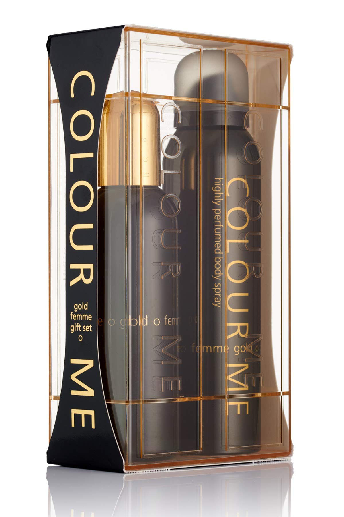 COLOUR ME Gold Femme - Fragrance for Women - Gift Set, by Milton-Lloyd