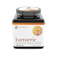 Turmeric Curcumin Supplement with Black Pepper BioPerine, Powerful Antioxidant Properties for Joint & Healthy Inflammation Support, 60 Tablets
