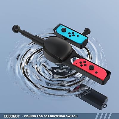 Mua Fishing Rod Hand Grip for Nintendo Switch, CODOGOY Fishing Game  Accessories Compatible with Nintendo Switch Fishing Star World Tour, Legendary  Fishing - Nintendo Switch Standard Edition and Bass Pro Shops 