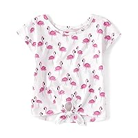 The Children's Place Baby Toddler Girls Short Sleeve Dolman Top