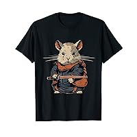 Vintage Japanese Samurai Hamster T-Shirt