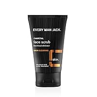 Every Man Jack Skin Clearing Face Scrub, Fragrance Free, 4.2 Fl Oz