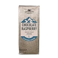Chocolate Raspberry Flavored Ground Coffee by Paramount Roasters, 12oz medium roast (Paramount Coffee Company)