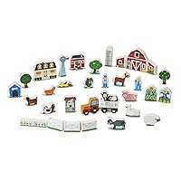 Melissa & Doug Wooden Farm & Tractor Play Set (FFP)