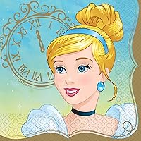 Disney Princess Cinderella Luncheon Napkins, 6.5
