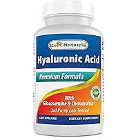 Hyaluronic Acid 100 mg 120 Capsules - Support Healthy Joints and Youthful Skin (859375002702)