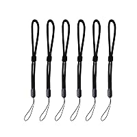 Southland Archery Supply Adjustable Hand Wrist Strap Lanyard Nylon - 6/Pack for Release Aid, Camera, Keys