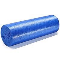 Soft-Density Half/Round PE Foam Roller 12/ 18/ 24/ 36 inch for Back, Legs, Exercise, Yoga & Physical Activities