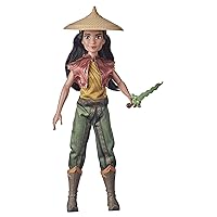 Disney Princess Raya and The Last Dragon Raya's Adventure Styles,Fashion Doll with Clothes,Shoes,and Sword Accessory,Toy for Kids 3 Years and Up