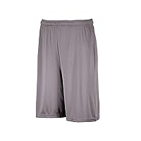 Russell Athletics Men's Dri Power Essential Performance Shorts with Pocket - Workout and Gym Active Wear