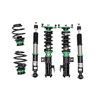 Rev9 R9-HS2-049_1 Hyper-Street II Coilover Suspension Lowering Kit, Mono-Tube Shock w/ 32 Click Rebound Setting, Full Length Adjustable, compatible with Scion tC (AGT20) 2011-16
