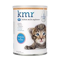 Pet-Ag KMR Kitten Milk Replacer Powder - 12 oz - Powdered Kitten Formula with Prebiotics, Probiotics & Vitamins for Kittens Newborn to Six Weeks Old - Easy to Digest